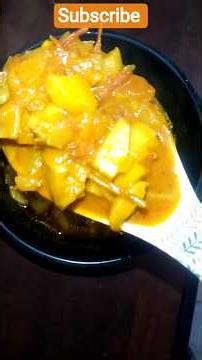 Mana style mushroom 🍄 🍄 potato 🥔 🥔 curry 😋😋#viral #trendingshorts ‪@sailokeshrodda4528‬