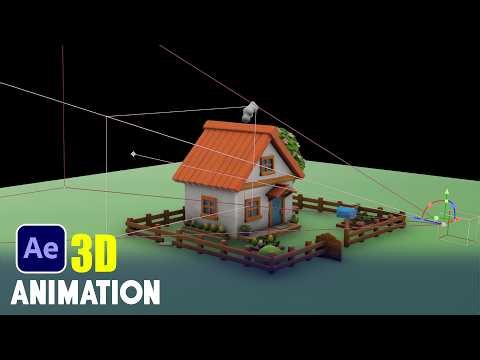 After Effects FULL 3D Animation Tutorial