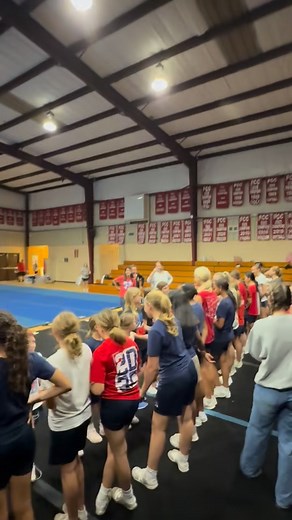 We announced big sister and little sisters today for competition cheer! Their big sister will come to all of their competitions and scream their name super loud! They each have their own personal cheerleader now! | Grace Christian School - Valrico, Florida