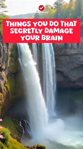 Things you do that secretly damage your brain #fblifestyle #Health #Finance #Business #Technology #Wellness #Entrepreneur #Investing #DigitalHealth #Innovation | Checklist Studio