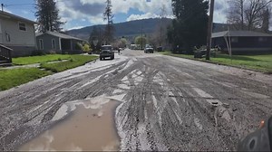 Floodwaters recede in Oregon, but damage still visible in Drain