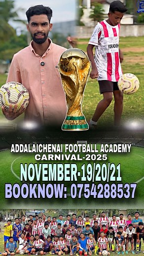 Football Carnival⚽ Football Academy Addalaichenai🔥 | Akshan Vlog