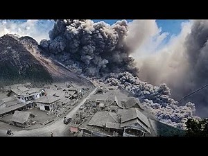 Just now! Volcano Merapi has exploded! Indonesia is covered in ashes!