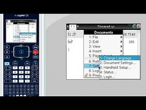 TI-Nspire CX: Converting between Degrees and Radians