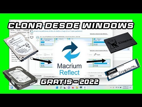 Clonando Discos Duros y SSD desde Windows con Macrium Reflect😎 GRATIS. ¡NUEVO 2022!