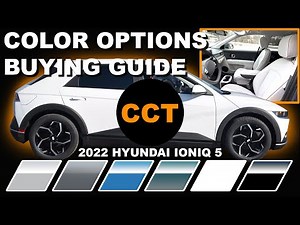 2022 Hyundai Ioniq 5 - Color Options Buying Guide