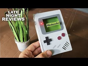 GAMEBOY made of CARDBOARD