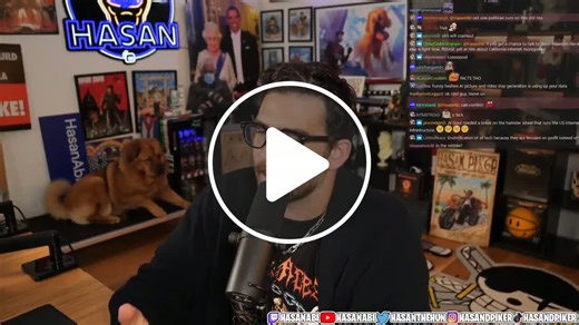 Hasan Piker, known best for supporting domestic terrorism on Twitch is now an alleged animal abuser. - NewsBreak