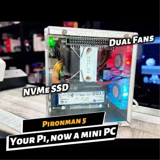 Your Raspberry Pi Is Now a Mini PC 🔥 #arduino