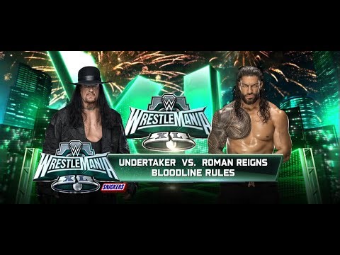 Roman Reigns vs The Undertaker 💀🔥 | Bloodline Match | WWE 2K25