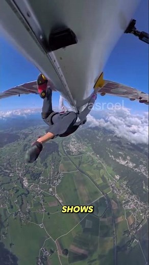Extreme Wing Walking! Hanging from an Airplane Thousands of Feet Above the Ground!