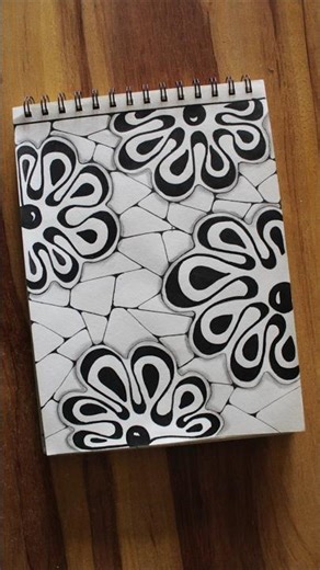 Easy Blob Flower Art 🗓️ Day 75 | Inky Canvas Palette