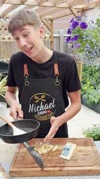 Grilled Steak Burger with Blue Cheese Sauce 🍔🥩| Michael Cooks TV #cooking #food #grill #bbq