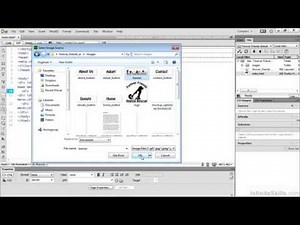 PSD to HTML with Photoshop and Dreamweaver Tutorial | Working With Images And Layout Objects