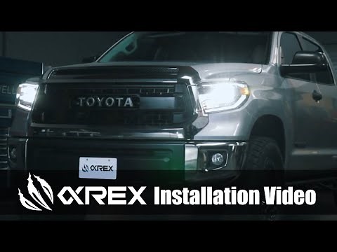 AlphaRex Step-by-step Installation Video for 2014-2020 Toyota Tundra Projector Headlights