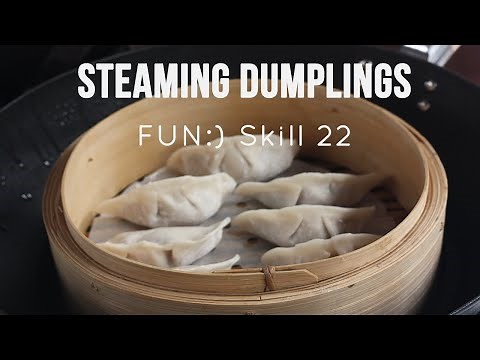 Steaming Dumplings using Bamboo Baskets [Skill 022]