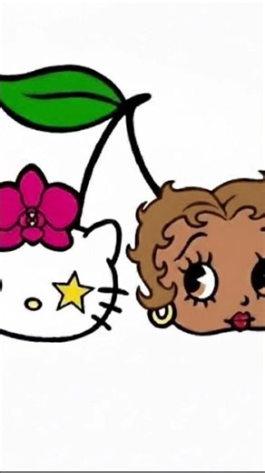 i like hello kitty and betty boop #ytshorts