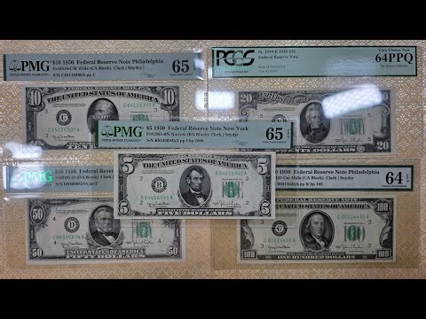 United States Banknotes | 1950 Series