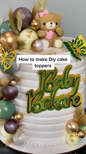 DIY Cake Topper Tutorial: How to Make Custom Decorations