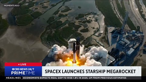 SpaceX launches Starship megarocket's 11th test flight