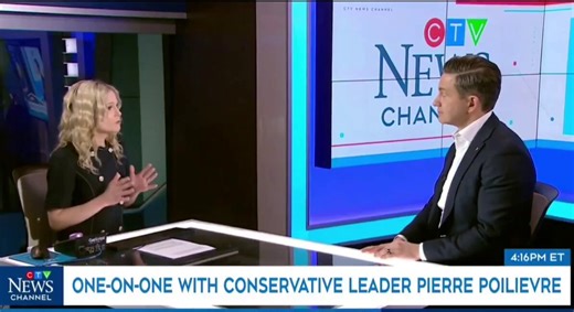 Question de la journaliste: « Vous proposez de réduire ces taxes sur l'essence, ce qui augmentera la demande et donc l'INFLATION... « Pierre Poilievre: « Pardon?... Vous dites que baisser la taxe sur l'essence augmentera l'inflation?Incroyable.*