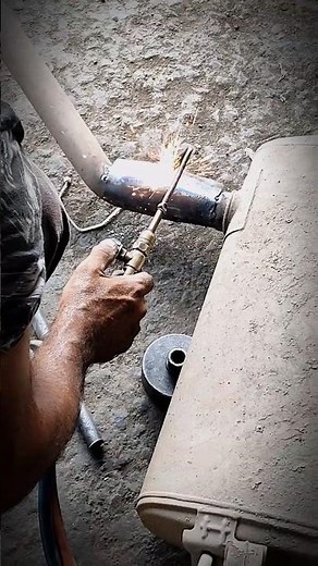 Exhaust Leak Fix | Silencer Repair | Welding Work | Noise Problem Solved
