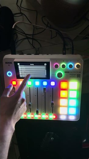 How to turn off voice monitoring on rodecaster pro 2