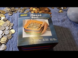 Speed Sort Coin Sorting Trays - Fast Wrap Coin Tubes Review, Part-1