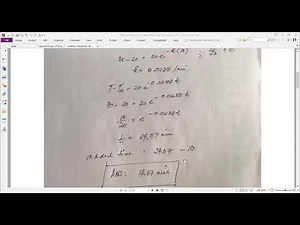 Newton's Law of Cooling