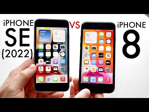 iPhone SE (2022) Vs iPhone 8! (Comparison) (Review)