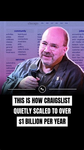 Business | Entrepreneurship | Wealth on Instagram: "Craigslist became one of the most profitable websites on the internet by doing the opposite of Silicon Valley. At its peak, the platform generated over $1 billion per year in revenue with fewer than 50 employees, no ads, no personalization, no redesigns. Just plain text and user listings. Today, Craigslist still runs mostly the same interface it had in the 1990s. And while revenue has cooled to an estimated $600–$700 million per year, the compa