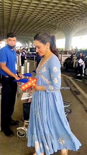 Tamannaah Bhatia's Graceful MOGRA Kurta Set by Label Earthen — Premium Price! #tamannaahbhatia