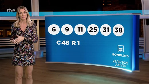 Sorteo de la Lotería Nacional, Bonoloto, Primitiva y Jóker del 25/12/2025