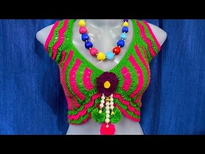 चोली कट ब्लाउज़ बनाये बड़ी आसानी से । New design choli cut blouse (part-2)