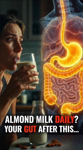 Almond Milk Daily? Your Gut Reacts First… #meditutor #medicalanimation