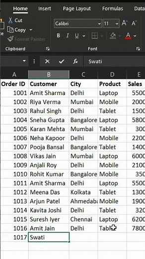 Automated data in excel #powerquery #excel #exceltraining #exceltutorial #shorts #shortsfeed