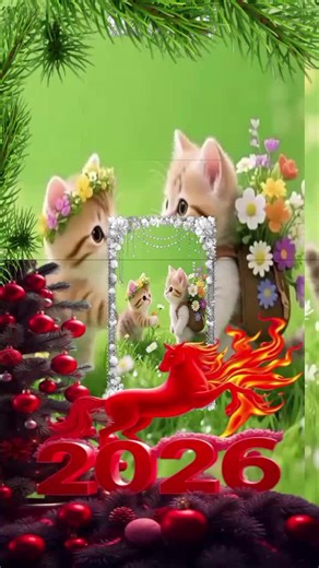 #HAPPY NEW YEAR everyone 2026. two cat thank you for watching