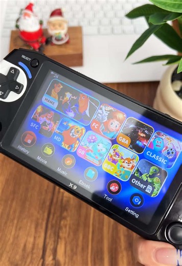 Offline games gift 💙 #retrogaming #gameconsole #handheld #tiktokshopsummerturnup #spotlightfinds #TikTokShopBlackFriday #TikTokShopCyberMonday #spotlightfinds