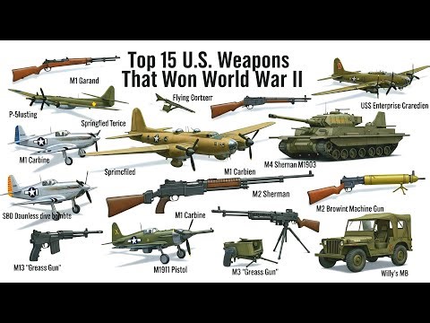 Top 15 U.S. Weapons That Won World War II
