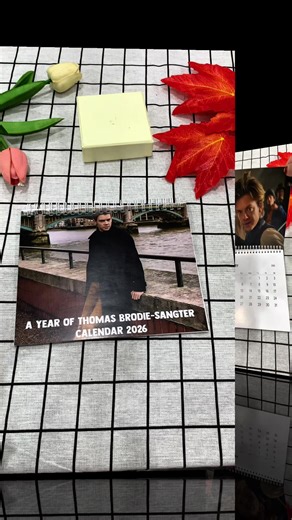 2026 Calendar Featuring Thomas Brodie-Sangster