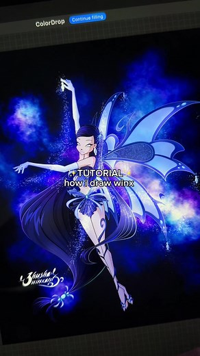 ❗️fake body❗️ long awaited tutorial 🩷 please give it some lovw guys (if tiktok doesnt remove it 😭) - i drew my oc Amaya’s enxhantix #winx#winxclub#winxart#winxfanart