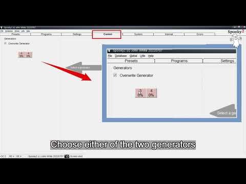 How to Load the Program and Run GeneratorX Pro Standalone