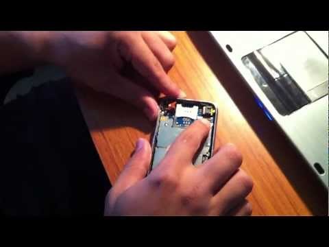 How to enter DFU mode without power button: iPhone 3g