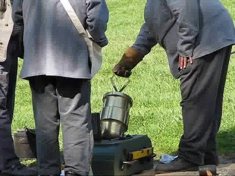 Civil War Mortars in Action