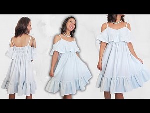 Florence Sewing Pattern Tutorial | How to Sew a Romantic Dress or Top with Ruffle Options