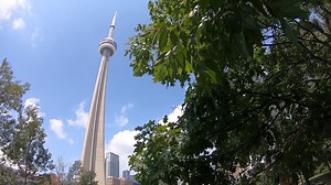 The tallest tower in North America dwarfs the Seattle Space Needle