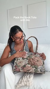 Pack The Book Tote. Office, errands, weekend escapes—this tote is ready for every plot twist of your booked and busy schedule. | Beis