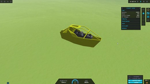 SimpleRockets 2 简单火箭2 飞燕一号逃逸舱测试