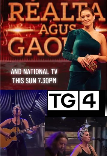 And National TV this Sun evening .. 7.30pm 🔥🔥🔥 Tune in and see us perform Faithless INSOMNIA !! #rte #tg4 #tv #singer #90sdance