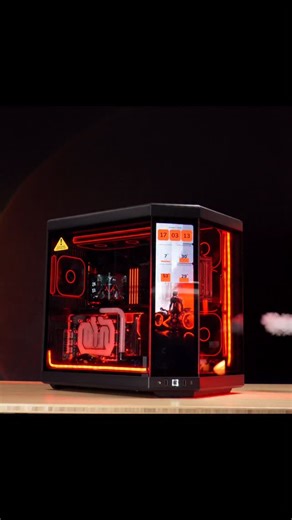 Archetype Origins PC on Instagram: "Tron HYTE Y70 Airflow Visualization 💨 We built a custom Tron Ares/Legacy inspired rig with high-end custom loop water cooling hardware, neon accents, and futuristic glow — a cinematic showcase of style and performance in the HYTE Y70 Touch Infinite PC Inquiry🔨: https://archetypeorigins.com/inquiries Links⚫⚪: https://linktr.ee/archetype_origins Buy us a Coffee! ☕ https://www.buymeacoffee.com/ArchetypeOrigins"